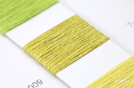 Breathable Practical Dyed Spun Polyester Yarn , Anti Pilling Dual Core Spun Yarn