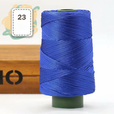 Anti Pilling Recycled Linen Tape Yarn Breathable For Hand Knitting