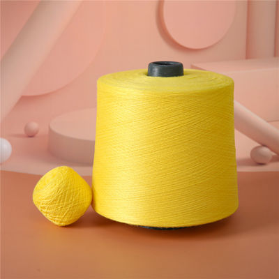 Durable Washable Core Spun Yarn Polyester Viscose Blended Recycled