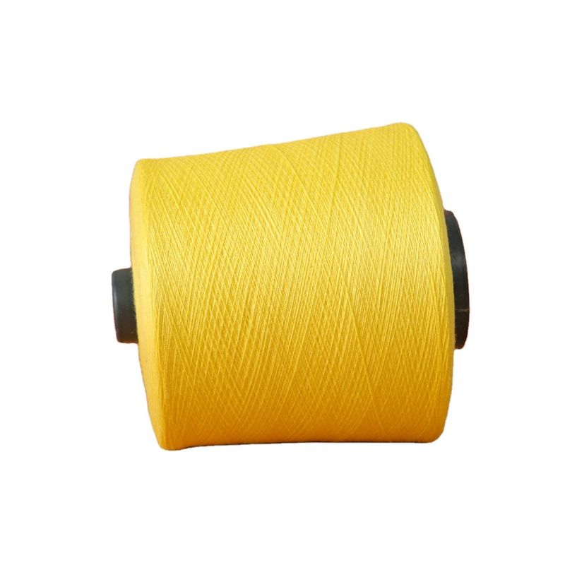 Durable Washable Core Spun Yarn Polyester Viscose Blended Recycled